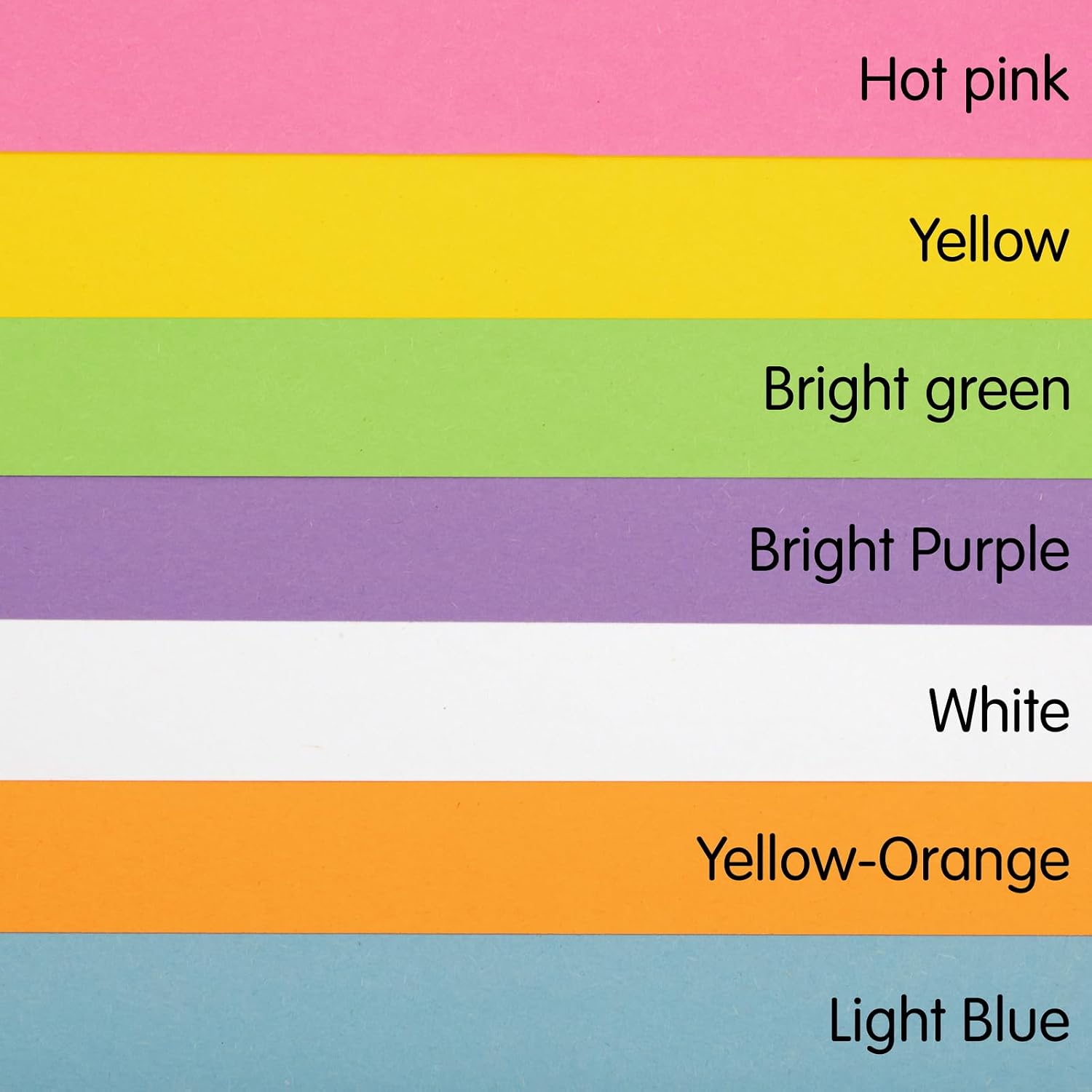 Colorations Construction Paper for Kids - 7 Bright Colors - 600 Bulk Sheets of 9X12 - Assorted Pack of Heavy-Duty Craft Paper. Bulk School Supplies - Image 9